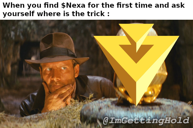 There is no trick, $Nexa is the future of Blockchain !

#Nexa #CryptoMeme
