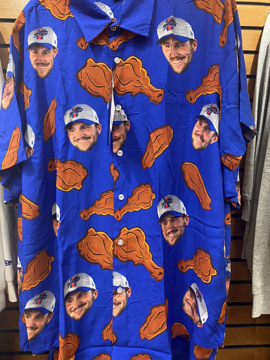 ToddJClausen's tweet photo. There is nothing more Buffalo than this shirt in Wegmans.

#GoBills https://t.co/6BBlMUZKMC