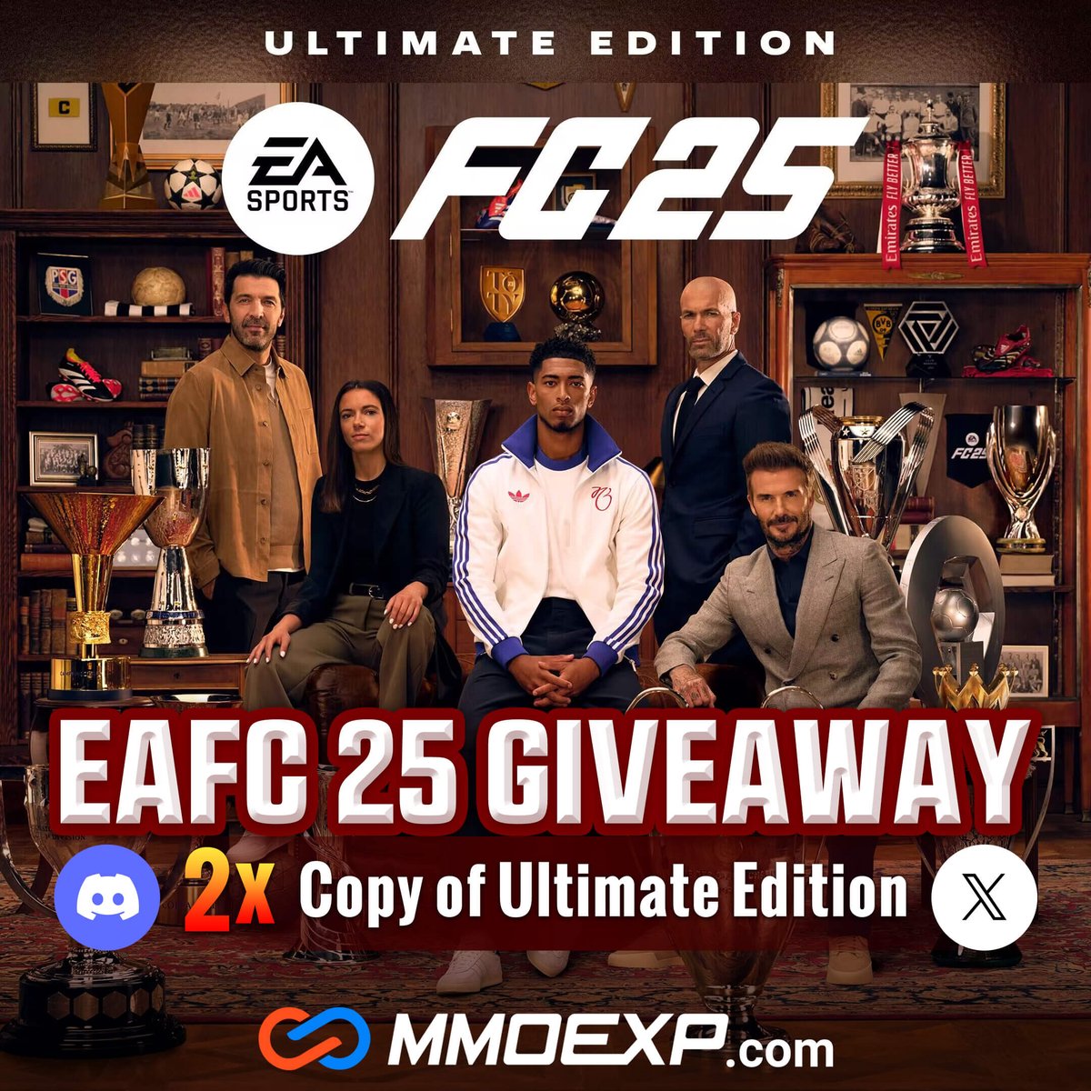 MmoexpService's tweet image. 🚨Who wants a copy of EAFC 25? #FC25 
🎁2x copy of EAFC 25 Ultimate Edition Giveaway

✅Follow me &amp;amp; Retweet🔁&amp;amp; Like❤️for a chance to win.

💥2 winners up in Twitter &amp;amp; discord soon
💥Join discord➡️discord.com/invite/wTF6TGF…

The best, safe FC Coin service at mmoexp.com