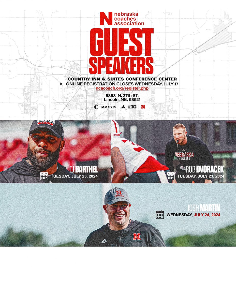 Excited to kick off this season with <a href="/NebraskaCoach/">NE Coaches Assoc.</a> #GBR #PoundTheRock