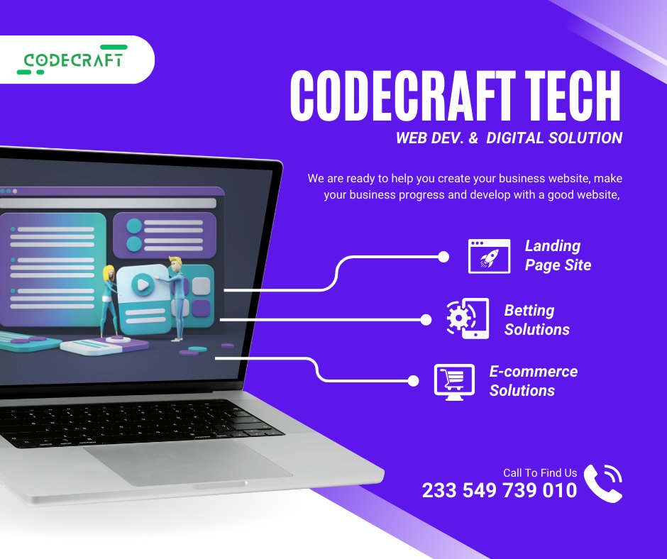 CodeCraft Tech. (@codecraftgh) / Posts / X