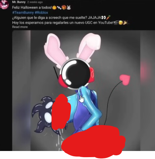 RealSchlep's tweet image. hey @roblox

you have a 23 year old star creator who was encouraging their younger fans (13-14 years old) to make inappropriate drawings of their roblox character in exchange for adopt me pets (mrbunny)

they also uploaded porn to their adopt me fans on yt