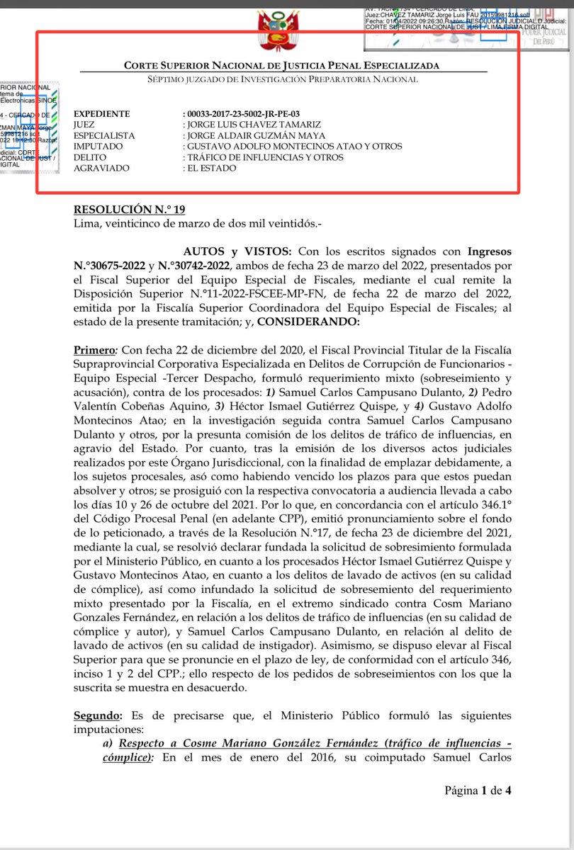 wilbermedinab's tweet photo. #BINGO. Tu me #Apoyas y yo te #Archivo. Rafael Vela dio conformidad al archivo definitivo de denuncia de lavado de activos contra @Mariano_MGF ahora si entendemos xq actuaba como vocero del #EquipoLavaJato.  👀👇 https://t.co/ObNvUtReZc