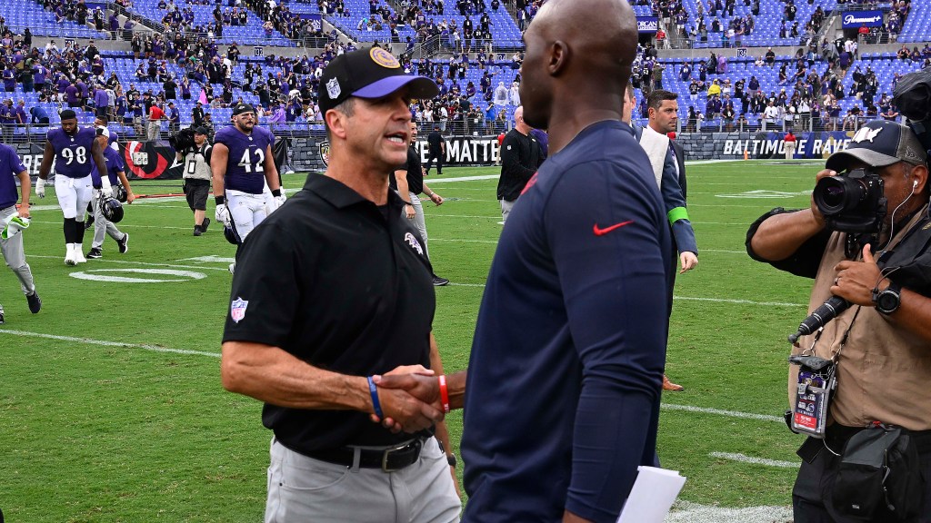 Houston Texans HC DeMeco Ryans saddened by the death of former teammate Jacoby Jones texanswire.usatoday.com/2024/07/18/hou… #texans #htown