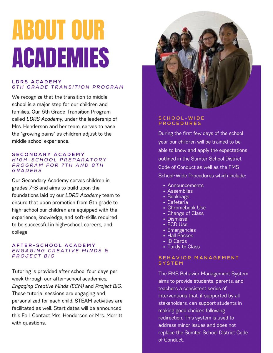 Furman Middle School tweet media