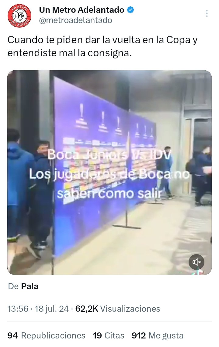 UlisesGGauto's tweet photo. @metroadelantado No le quiero dar"Me gusta" porque arruinaría la Publicación https://t.co/MMv4CI02GG