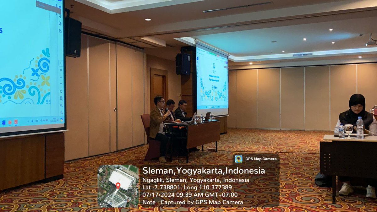 BPISDKP's tweet photo. Yogyakarta (16-17/7), BPISDKP mengikuti agenda penyusunan dokumen Penganggaran tahun 2025.
#25TahunKKP #2024KKPBeyond #BPISDKP #InFoMarFish #SpatialIsSPecial https://t.co/Bf69RhzZhp