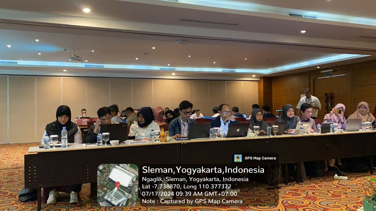 BPISDKP's tweet photo. Yogyakarta (16-17/7), BPISDKP mengikuti agenda penyusunan dokumen Penganggaran tahun 2025.
#25TahunKKP #2024KKPBeyond #BPISDKP #InFoMarFish #SpatialIsSPecial https://t.co/Bf69RhzZhp