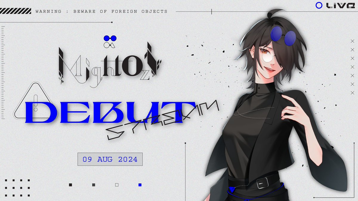 mightoz_xi's tweet photo. และมันจะมาโดยไม่รู้ตัว.. 🌑🚮

【 🔴 DEBUT STREAM 】ระวังวัตถุแปลกปลอม
09 August 2024 | 20:00 [GMT+7]

จับจองที่นั่ง : https://t.co/XYlVEvkSyW

ห้ามลุกจากที่ ⚠️ โปรดช่วยกันรักษาความสะอาดและทิ้งขยะให้ลงถัง
#vtuberth #vtuber #VtuberDebut https://t.co/TeoBx7tV21