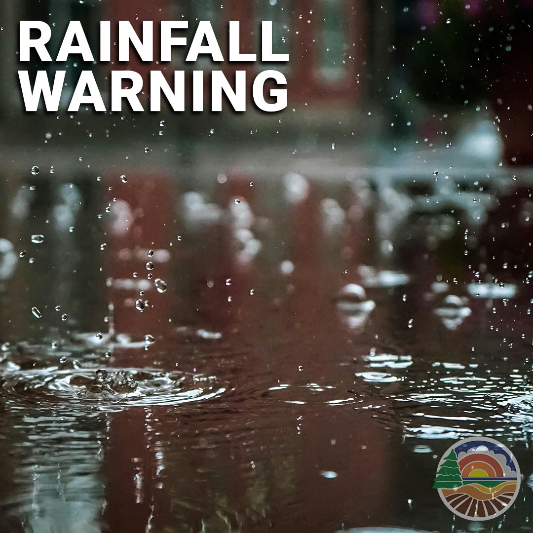 No, it's not déjà vu... we just have another rainfall warning issued for Lambton Shores.

Environment Canada has issued a rainfall warning for our area with the potential for heavy downpours, flash floods and localized flooding in low-lying areas.