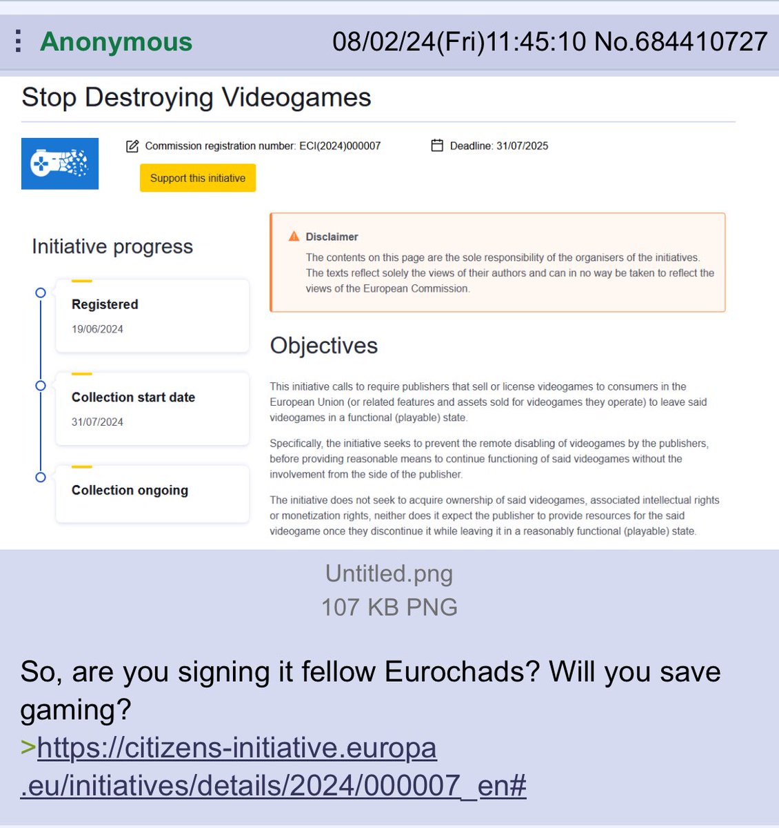 Go Sign now and save gaming 🫵