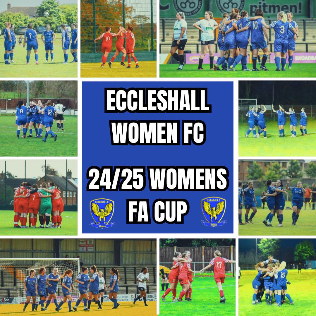 eccleshallfcw's tweet image. - Another bit of progress for the Girls and the Club… We are in the @AdobeWFACup for the first time the Clubs’ History! 💙🦅

(👩‍💻 @KieraMaee__)

#progress #progressing #progression #accepted #womensfacup #facup #inthecup #upforthecup #eccleshallfcwomen #eagles