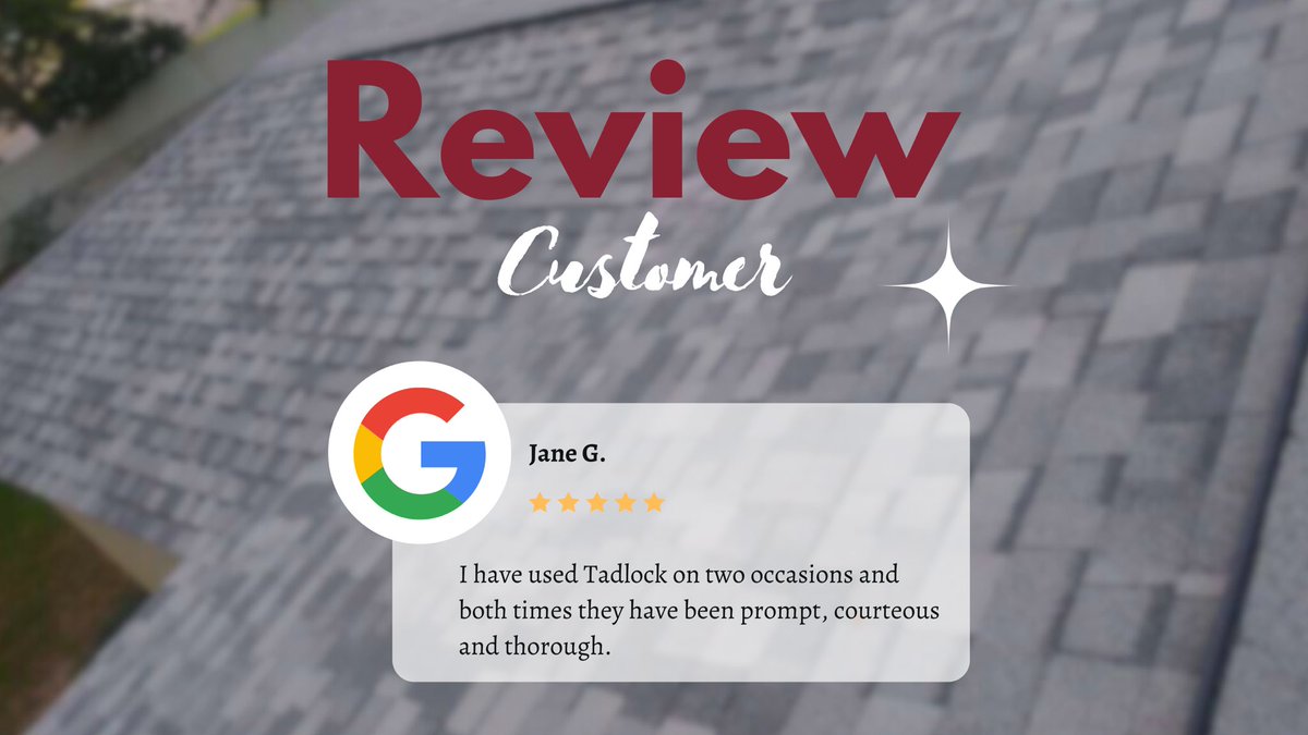 Tadlock Roofing tweet media