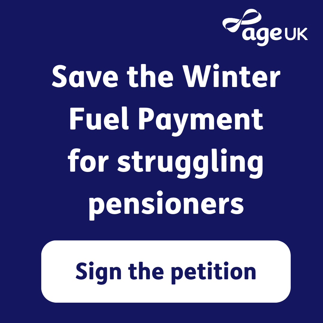The Winter Fuel Payment will be the difference between eating and heating for many struggling pensioners this winter.

The Government must save this vital payment. Over 138,000 of you have signed our petition so far. Will you join us?

Sign the petition: bit.ly/3A4hoyo