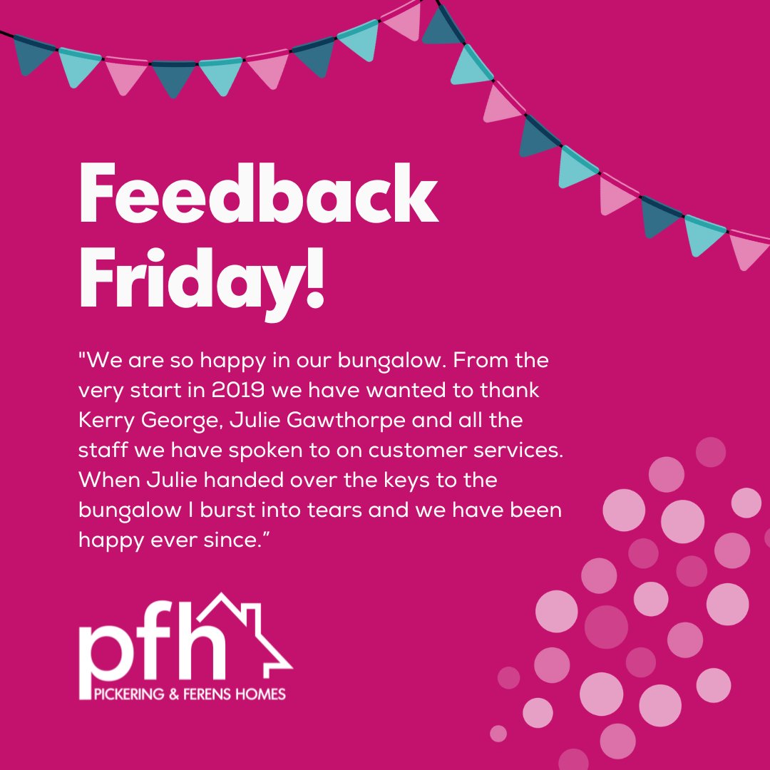 Five years in their bungalow and still as happy as ever - we love these kind of feedback messages 🏠