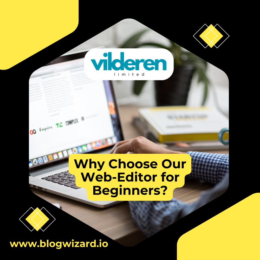 VilderenLtd's tweet image. Our web-editor is designed with beginners in mind, offering step-by-step guidance and a user-friendly interface.  #NoCodingNeeded #StartBuilding