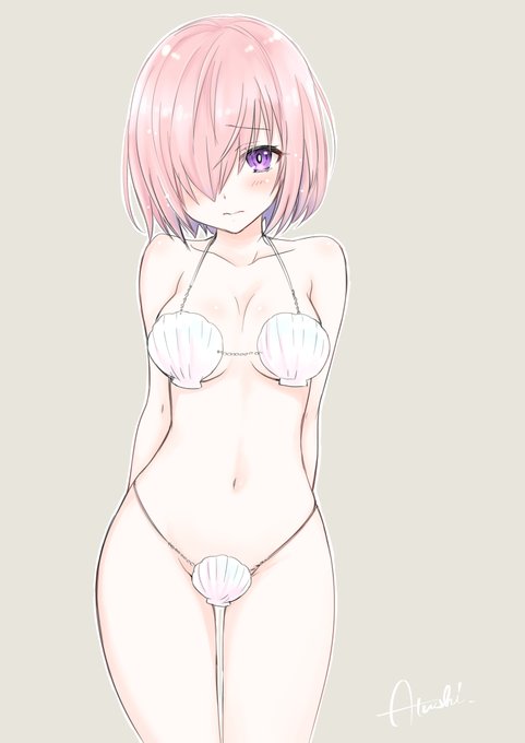 どんな水着も着てくれる可愛い後輩、マシュ 