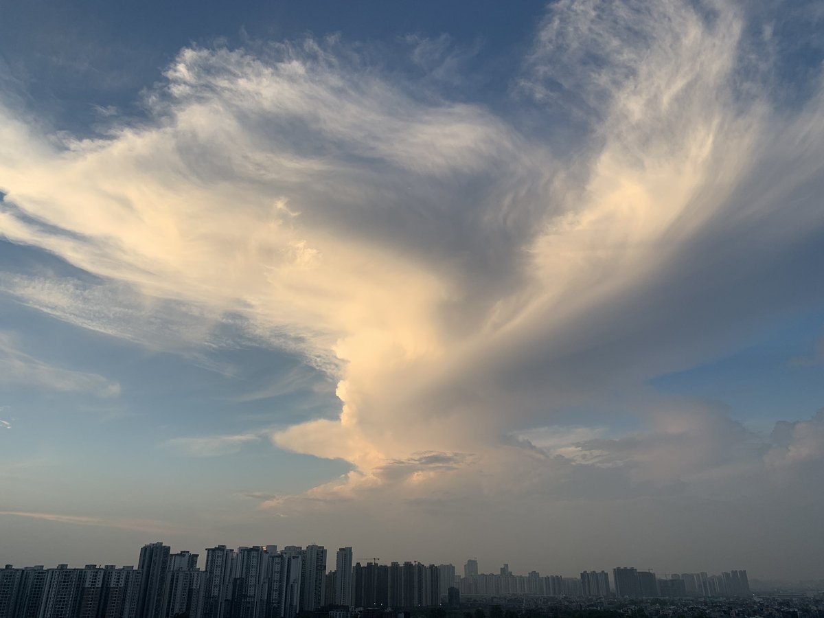 All the drama in the skies today! All day. ❤️