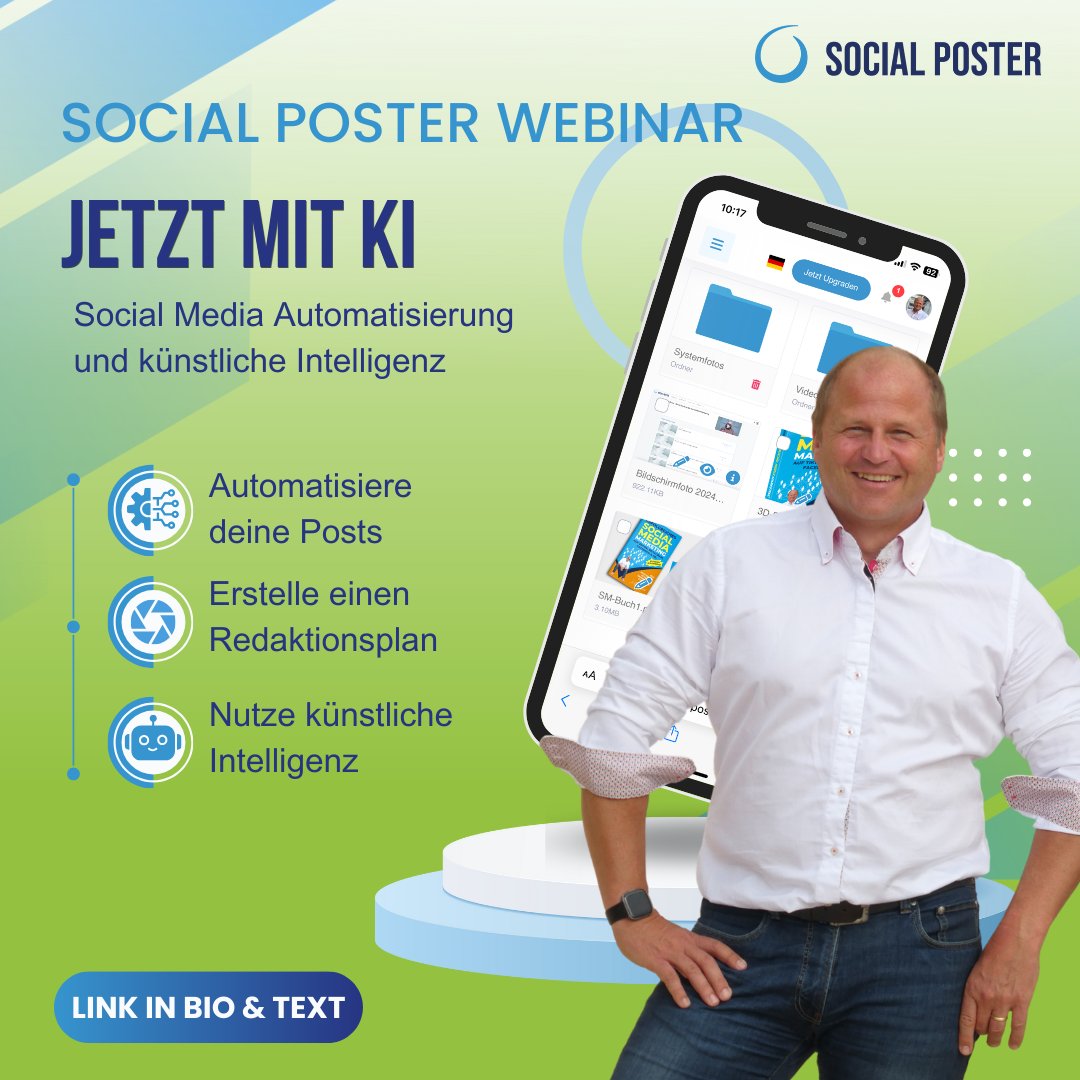 Robert_Hecht's tweet image. Revolution im Social Media Marketing

Melde dich jetzt zu diesem exklusiven, kostenlosen Webinar an: social-poster.io/go-sopo-webina…

#unternehmertum
#onlineunternehmer
#erfolgreichimbusiness
#selbstständigmachen

#mehrkunden
#mehrverkäufe