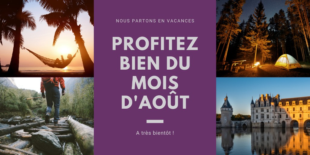 🌞 Bonnes vacances à toutes et tous ! Nous vous souhaitons de profiter pleinement de cette pause estivale. On se retrouve en septembre pour de nouveaux projets passionnants. À très bientôt ! 🌴✨