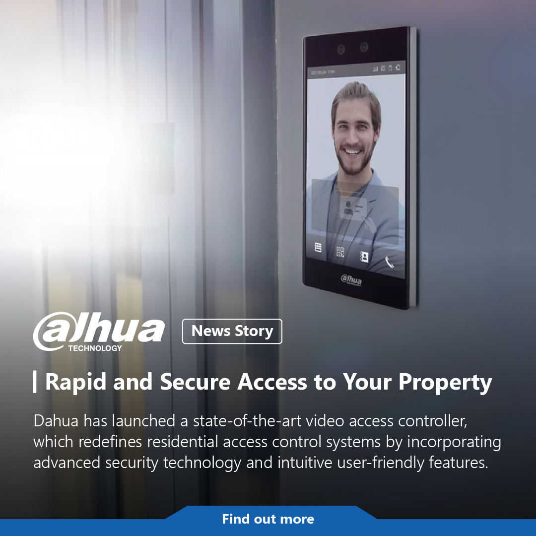 DAHUA_UK's tweet image. Setting itself apart from existing products in the market, the controller allows seamless integration into the DSS Pro platform while still functioning as a standalone product.
 
 Read more : 
ow.ly/pt5m50SJ8mX

 #DahuaInnovation #AccessControlTech #BiometricRecognition