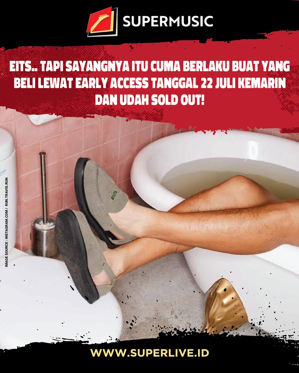 Kapan lagi lo beli loafers dapet free ticket konser tunggal <a href="/maliqmusic/">MALIQ & D'ESSENTIALS</a> sekaligus meet and greet, cek nih rilisan collabs terbaru <a href="/hijacksandals/">Hijack Sandals</a>! Lo pada kebagian nggak, Superfriends?

#INIRASANYASUPER⁣
#SUPERLIVE⁣
#SUPERMUSIC