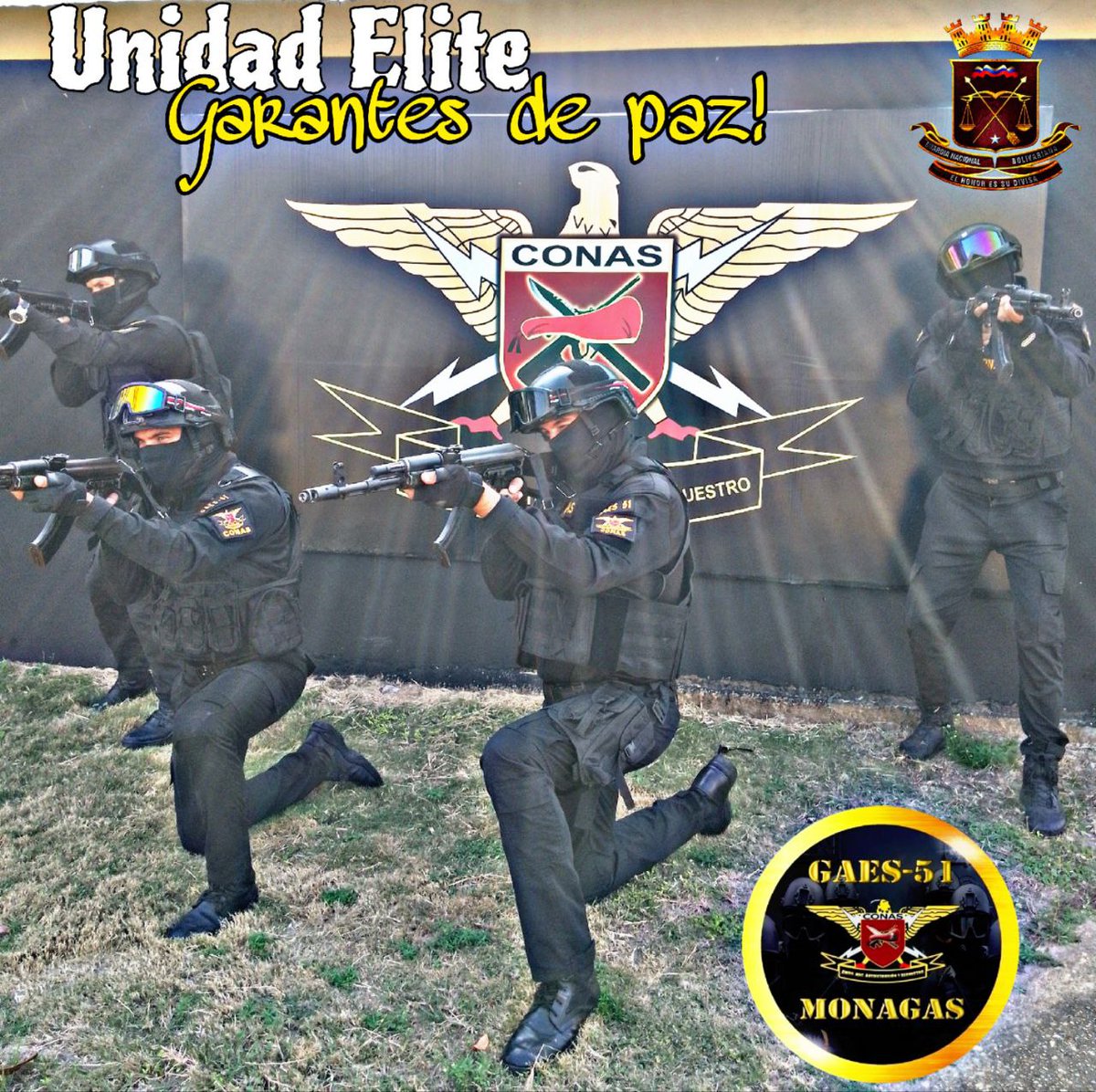 Somos unidad elite capacitada para protegerte.
#2Ago