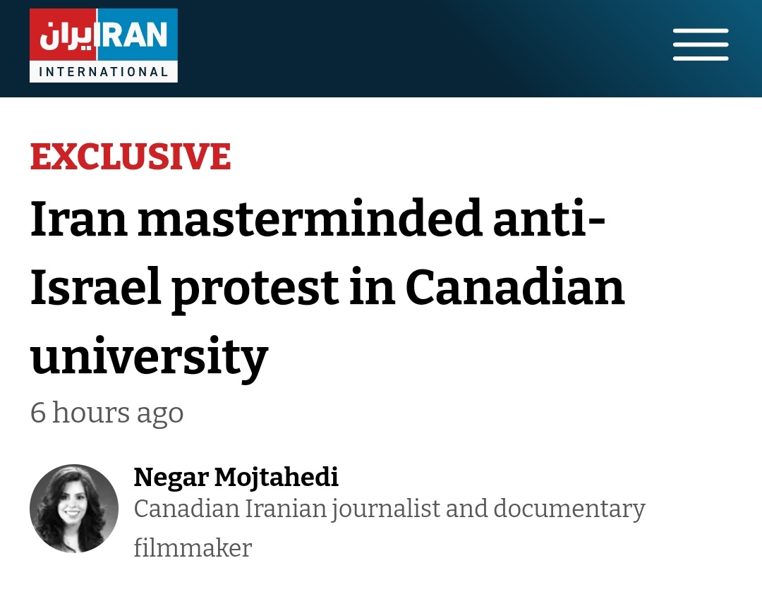 EYakoby's tweet image. Breaking: Iran confirmed involved McGill University protests, cyber security company XPOZ told @IranIntl_En.

"Coordinated activity at McGill reveals 60 percent of Pro-Palestine campus protestors were not authentic online."

We cannot allow Iran to take over our universities.