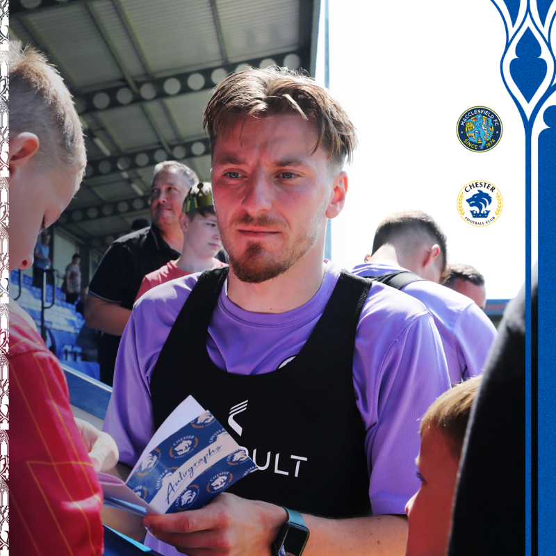 ChesterFC's tweet photo. ๐๏ธ Read our ๐ ๐ฎ๐๐ฐ๐ต ๐ฃ๐ฟ๐ฒ๐๐ถ๐ฒ๐ ahead of tomorrow's final pre-season encounter against @thesilkmen! โคต๏ธ
#AllOfUs | #MACCFC