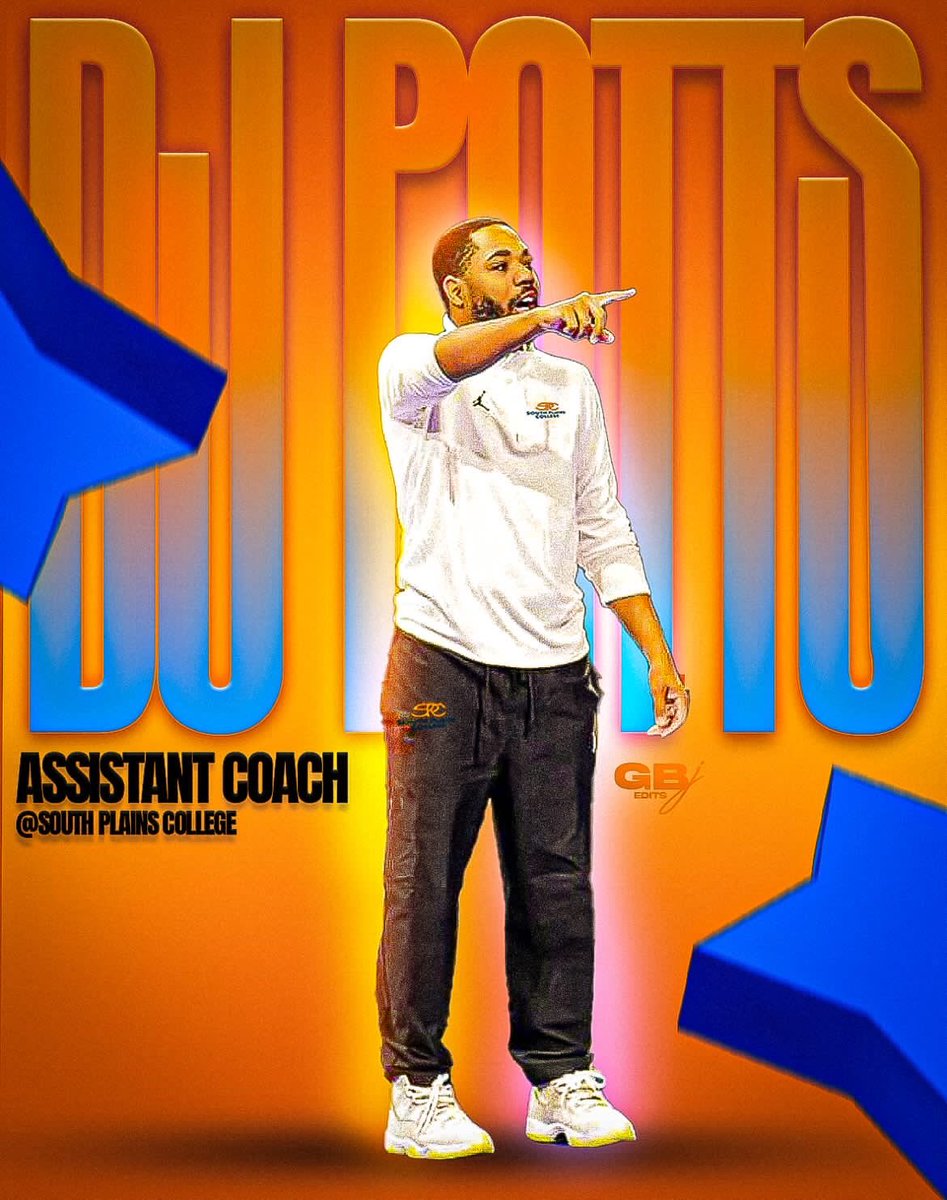 __CoachDJ's tweet image. Grateful to announce I’ve accepted an assistant coaching position at South Plains Junior College! Thank you @hmsowers1 &amp;amp; South Plains for the opportunity. Let’s work !