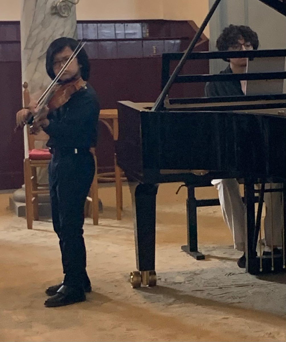 Virtuoos #IHMS24 koffieconcert op 2/8 in de Remonstrantse Kerk in Alkmaar
Met #ShunnosukeSasaki en #LindaLee.
ihms.nl/concerten/