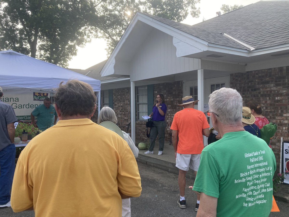 Louisiana Delta Crop Report (@ladeltacrop) on Twitter photo Marcie Wilson, Horticulture agent, welcoming visitors to the Horticulture Field Day at the Northeast Research Station. <a href="/LSUAgCenter/">LSU AgCenter</a> Marcie Wilson, Horticulture agent, welcoming visitors to the Horticulture Field Day at the Northeast Research Station. <a href="/LSUAgCenter/">LSU AgCenter</a>