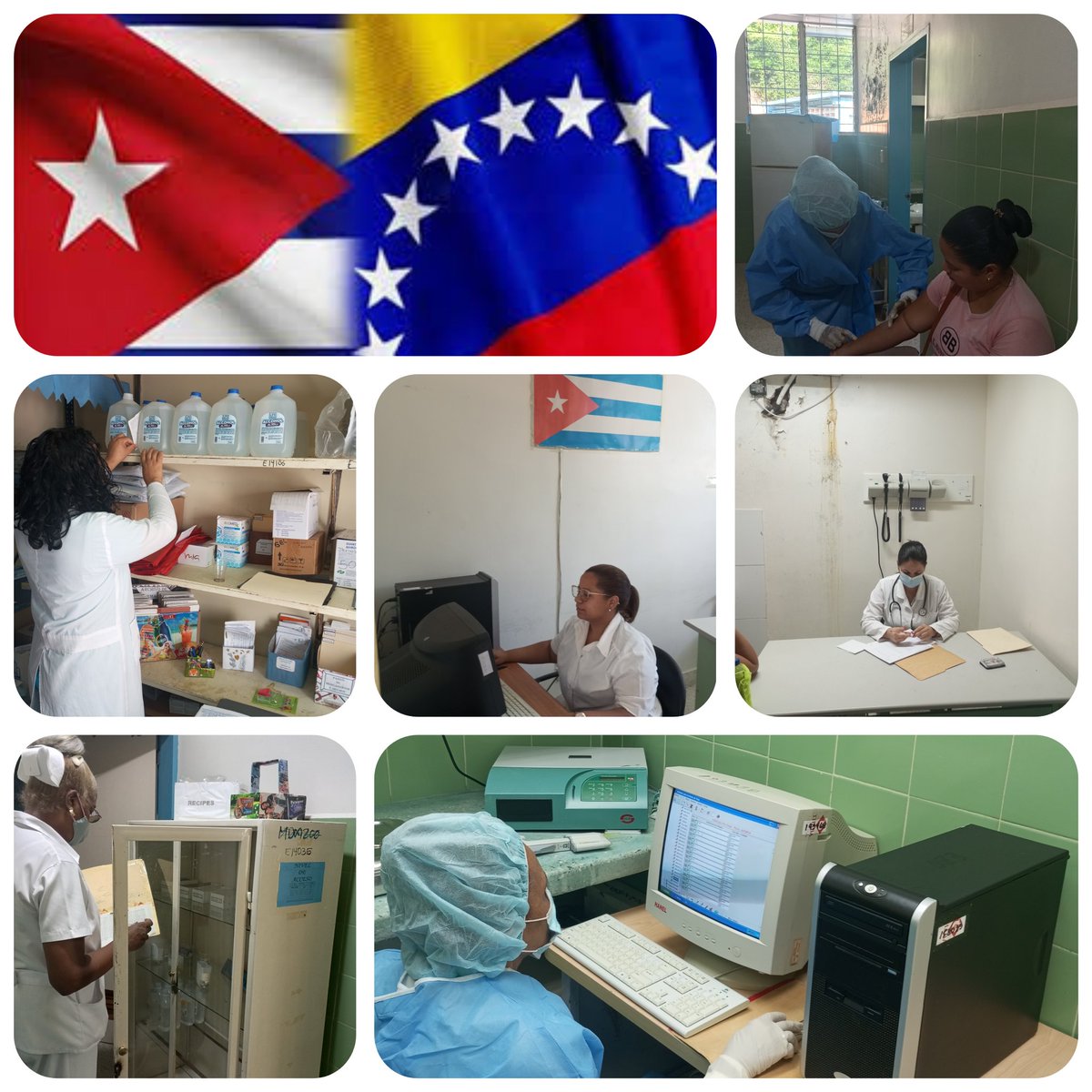 QuemaitoVe's tweet photo. CDI El Quemaito. Comprometidos con la salud del pueblo venezolano. 
#CubaPorLaVida 🇨🇺🇻🇪
#CubaCoopera
@CubaMir_Ven 
@QuemaitoVe 
@cubacooperaven https://t.co/89RlS7yZoh