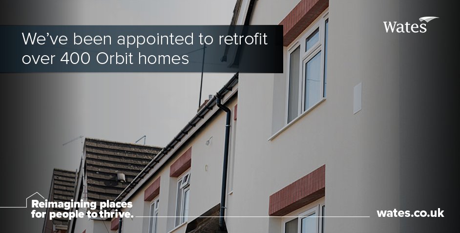 Wates Group (@watesgroup) on Twitter photo We've been appointed by <a href="/orbitgroup/">Orbit Group</a> to undertake a #retrofit programme for 410 homes over two years, with #energyefficiency improvements to 160 homes being delivered through the SHDF Wave 2.1. The contract forms part of Orbit's #decarbonisation strategy. eu1.hubs.ly/H0by66-0 We've been appointed by <a href="/orbitgroup/">Orbit Group</a> to undertake a #retrofit programme for 410 homes over two years, with #energyefficiency improvements to 160 homes being delivered through the SHDF Wave 2.1. The contract forms part of Orbit's #decarbonisation strategy. eu1.hubs.ly/H0by66-0