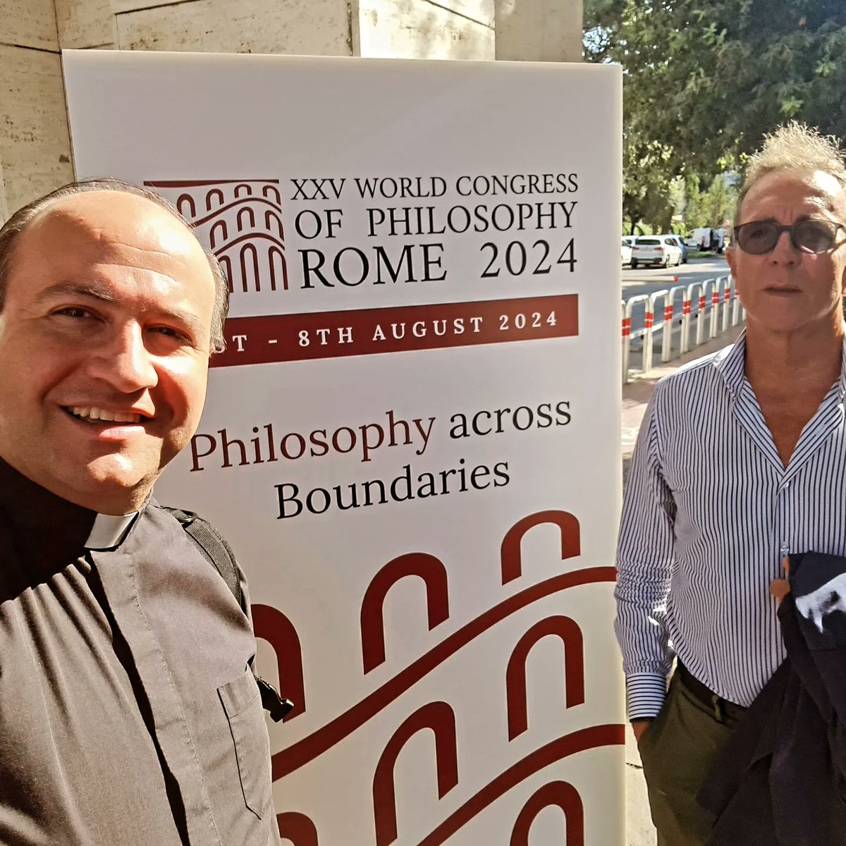 CarraraNeuro's tweet image. 🎓 @wcp_2024_ starts now in Rome! Here the Director of the Neurobioethics Research Group (GdN) and Dean of the Faculty of Philosophy @AteneoUPRA and the coordinator of the subgroup dealing with #Posthumanism

#world #philosophical #congress #neuroethics #neurobioethics #Bioethics