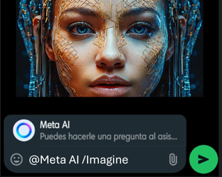 VasantaMagazine's tweet photo. ¿Sabías que Meta IA no solo te permite iniciar chats, sino genera que también imágenes? 
👉🏻 Descubre como puedes hacer uso de este servicio en la siguiente nota: https://t.co/1bfCBzog2S https://t.co/6FhnxhFCxI