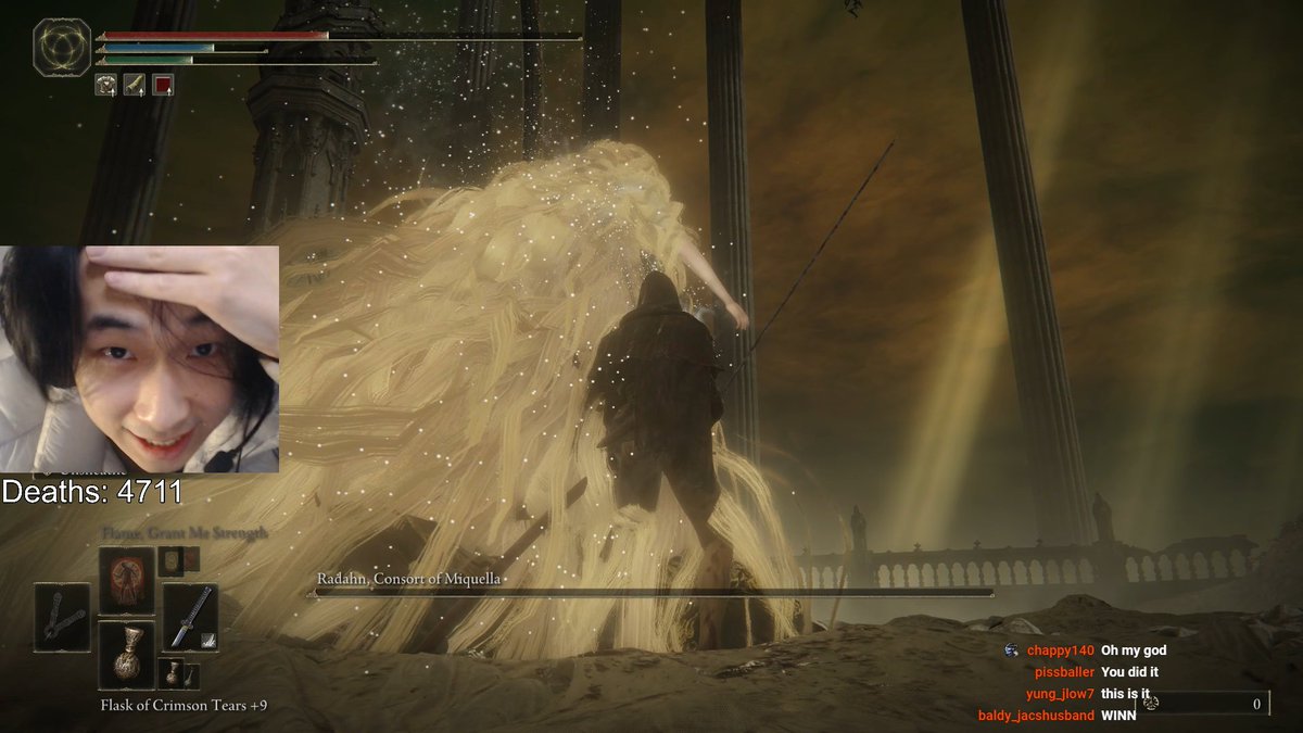 Not a SINGULAR UNIT in Elden Ring could stop me, that's the Excalibur of a man I have become.