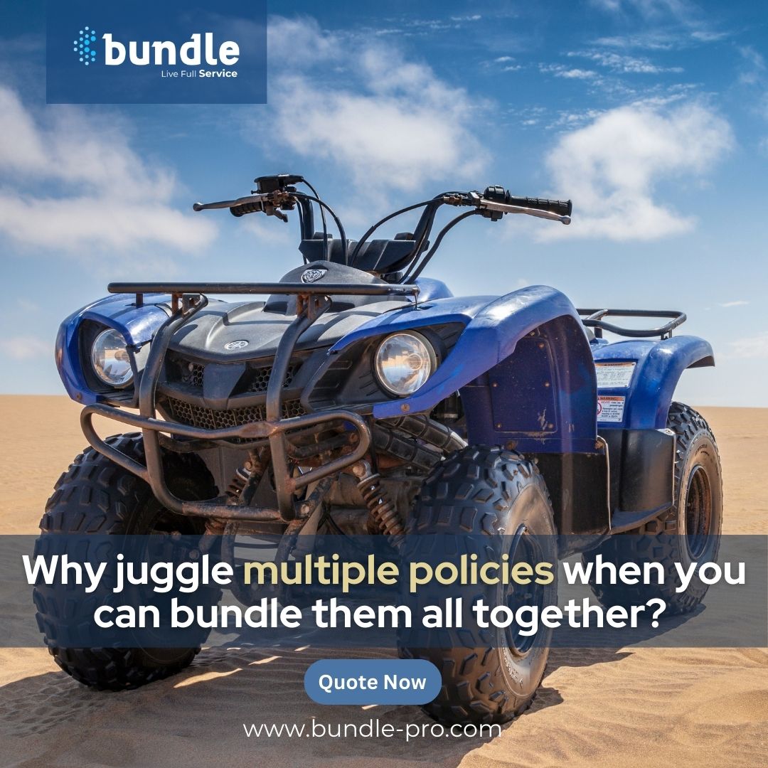 bundleonline360's tweet image. 🚗🏍️🚤 Why juggle multiple policies when you can bundle them all together? Our comprehensive insurance covers everything from ATVs and UTVs to cars, homes, motorcycles, boats, condos,electric bikes, and more! 

For more details: bundle-pro.com

#InsuranceBundle #ATV #UTV