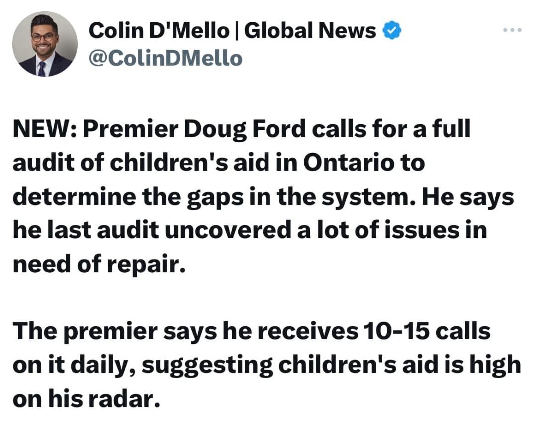 Ontario Children's Advancement Coalition tweet media