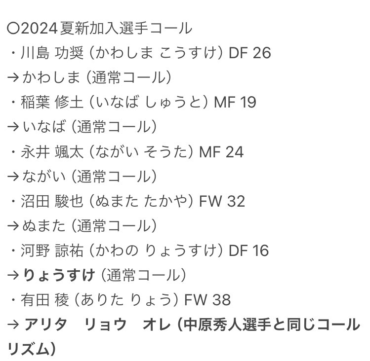 boy_imamura's tweet photo. 新加入選手コールが決まりましたのでお知らせします📢
#鹿児島ユナイテッドFC https://t.co/any3XvS3PY