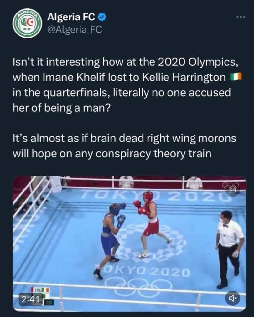 jomnl_'s tweet photo. #Paris2024 #OlympicGamesParis2024 #Imane_Khelif #imanekhelifiswomen https://t.co/Op8d7OS5d3