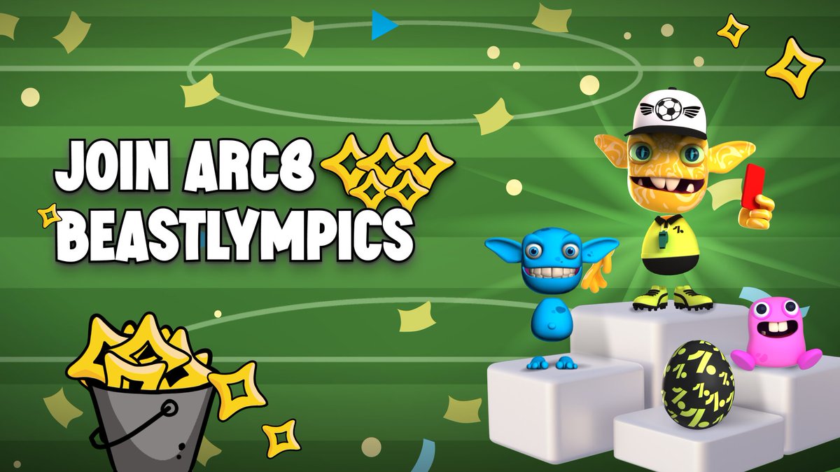 🏅 ARC8 BEASTLYMPICS 🏅

🎮 Compete in 7 tournaments for a share of 14M WP!

🕹️ Games: Football Striker, Mocaverse, Karate Kido 2, Neon Racer, Pirate Solitaire, Qube 2048, Moonshot 

Top countries get extra rewards!

(Aug 2-8)

#Beastlympics #ARC8