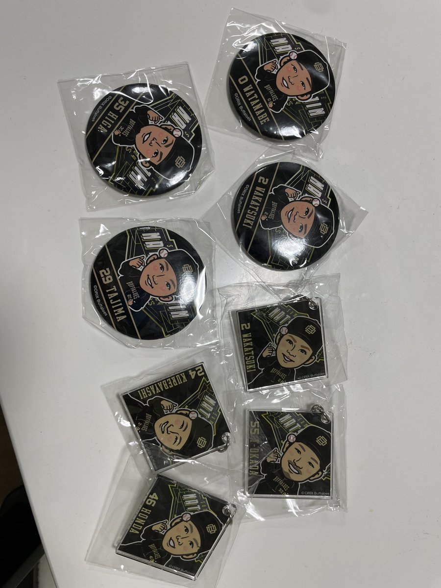 #オリックス交換

夏の陣 ガチャ

譲 缶バッジ 0 2 29 35
     レア 2 24 46

求 缶バッジ 44 67 定価
     レア 44 67

缶バッジとレアの交換は
0のみ可能です。

京セラ近くに住んでいるため現地交換優先です。
4日行くこと可能です。

よろしくお願い致します。