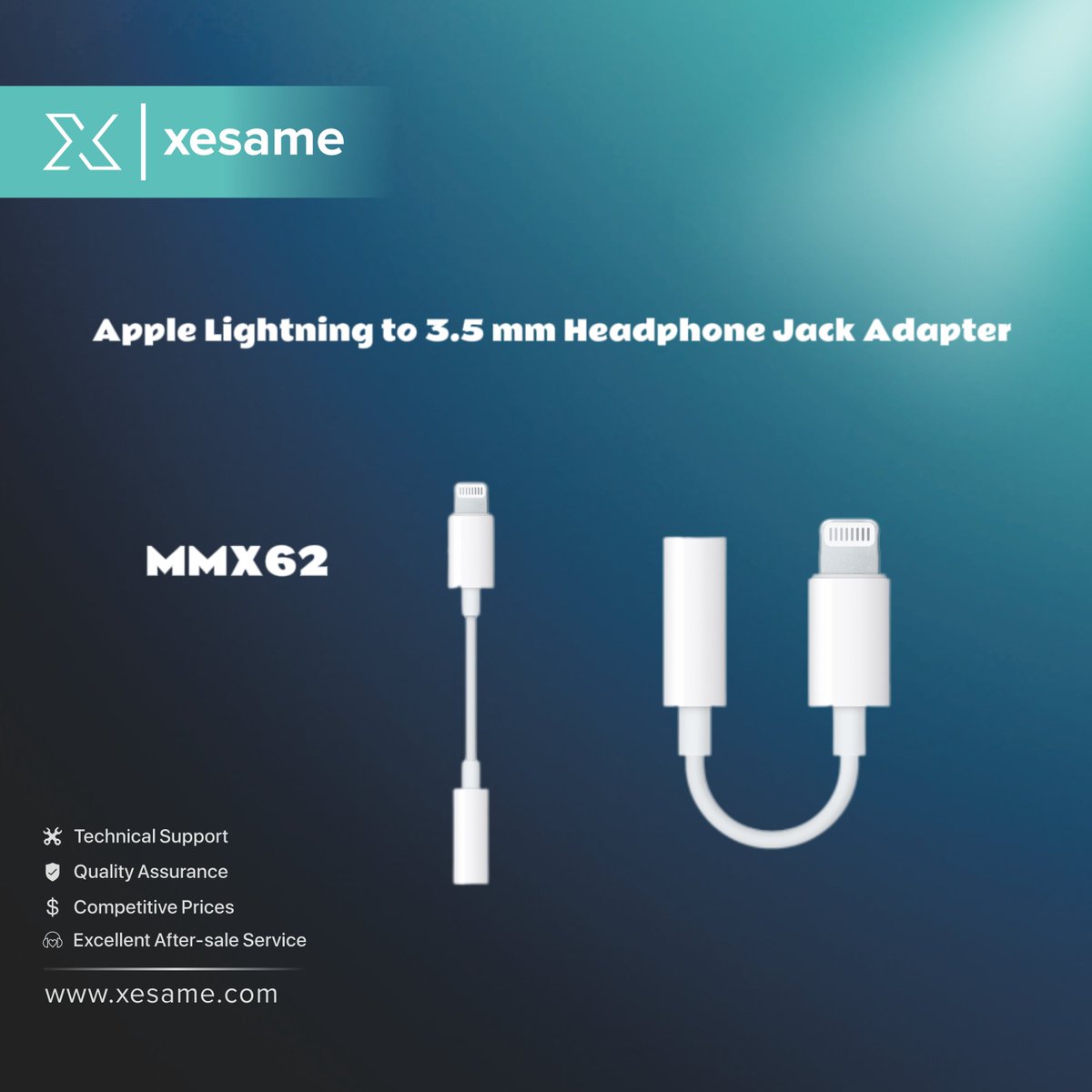 xesame_official's tweet image. Apple Lightning to 3.5 mm Headphone Jack Adapter MMX62

Ready stock in competitive price!!!

Email: info@xesame.com
Website: xesame.com

#Apple #headphone #lightningadapter #headphoneadapter #appleaccessories #MMX62