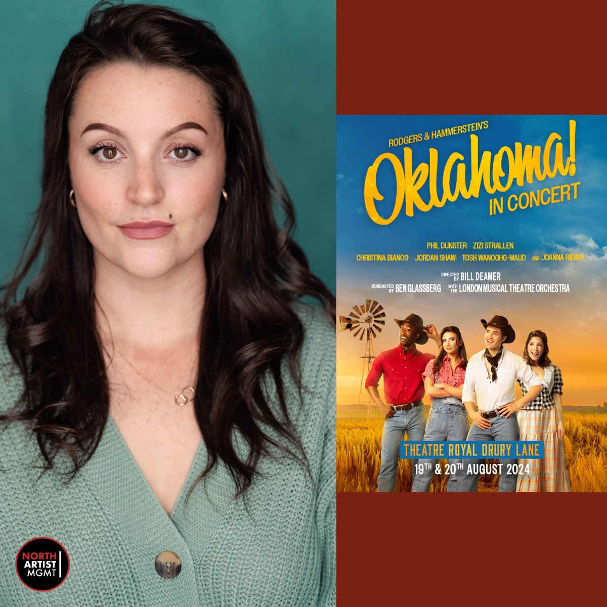 LOUISE GRAYFORD (<a href="/_LouiseGray_/">Louise Grayford</a>) joins the WEST END CONCERT CAST of OKLAHOMA this August at THE THEATRE ROYAL DRURY LANE 🌾🧑🏼‍🌾

-

Louise is rep'd by <a href="/mharris_94/">Michael Harris</a>