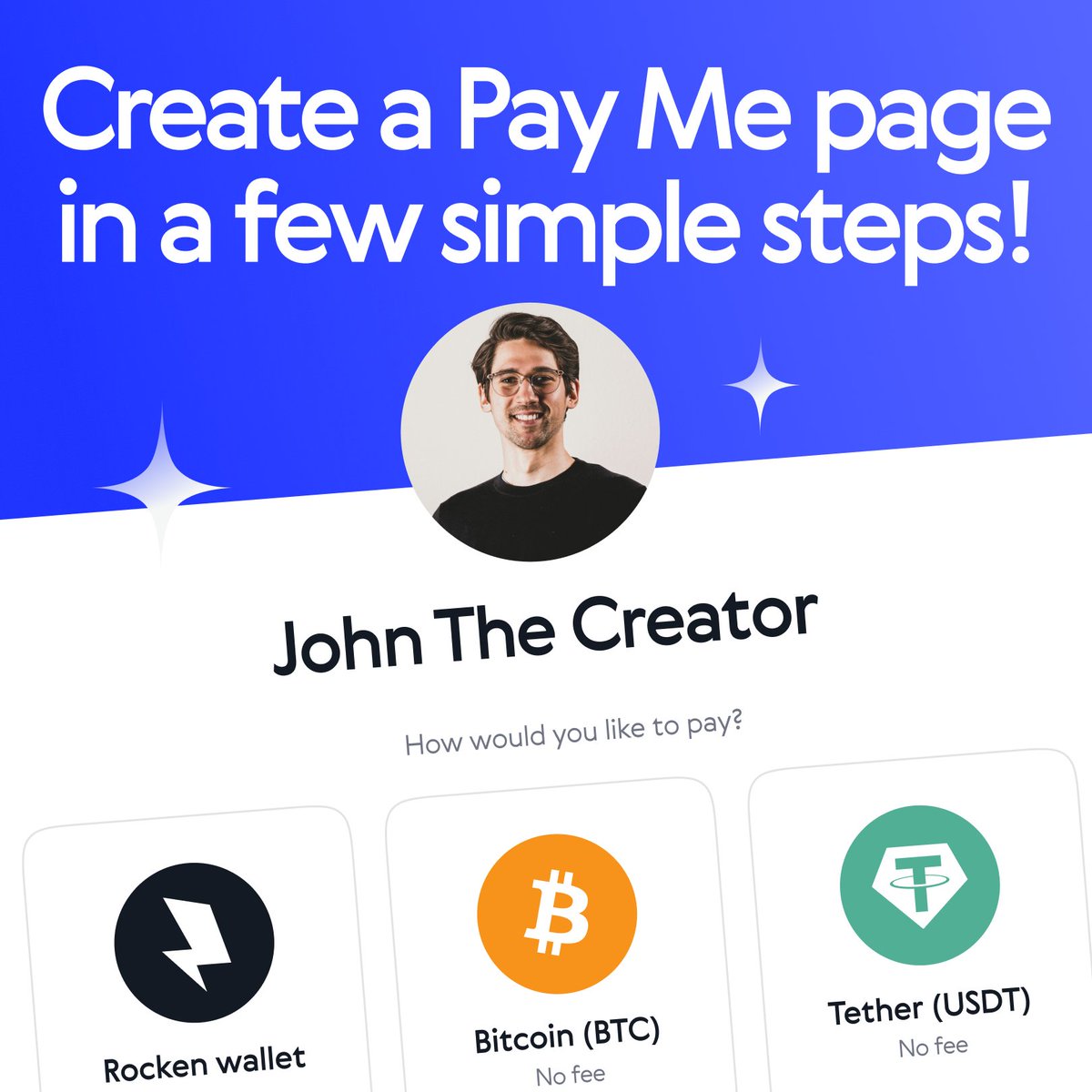 rockenwallet's tweet photo. Now you know what the Pay Me page on Rocken is, and it’s time to learn how to create one yourself! 👀

We've developed a short instruction guide and an example of such a page, simply scroll the images to see all the details. https://t.co/82TkEZWF3w