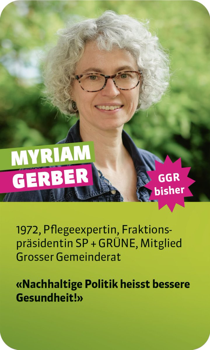 Gemeindewahlen in Worb am 22. September 2024, meine Kandidatur für den Gemeinderat und als bisherige im Parlament - Liste 1