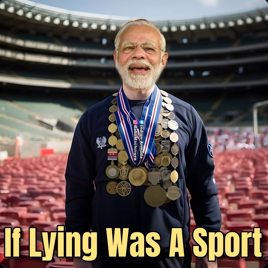 Randeep44009128's tweet image. मित्रों अगर सबसे  तेज गति से जुमले फेंकने की कोई प्रतिस्पर्धा होती तो बैल बुद्धि जुमलेश्वर के नेतृत्व में भारत को विश्व चैंपियन बनने से कोई रोक ना पाता।  
#ModiLies