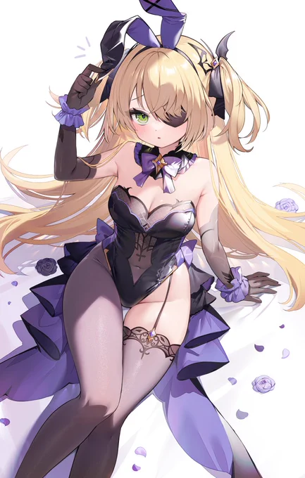 #バニーの日 去年の残り香…フィッシュルちゃ… 