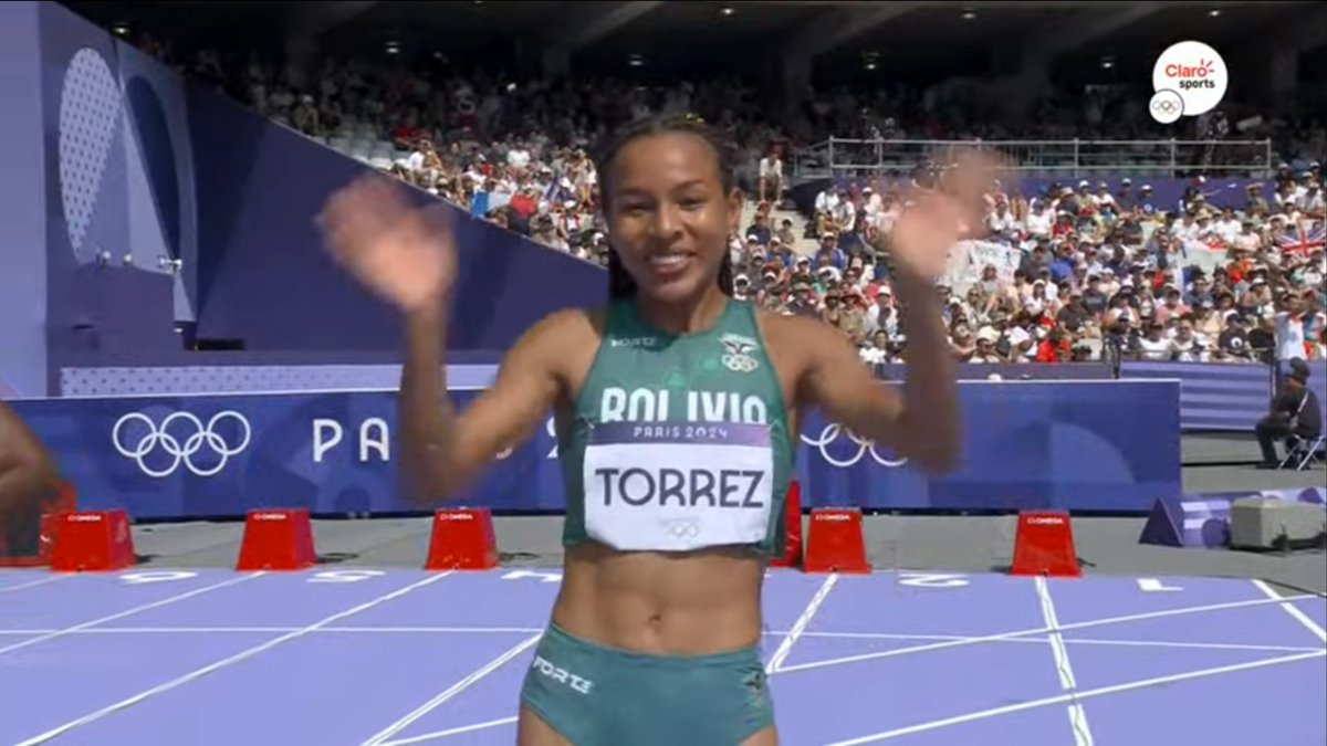 gama_deportes's tweet photo. 🗼🇧🇴 ¡Notable, Guadalupe!

Terminó la participación de la boliviana Guadalupe Torrez con un notable desempeño, superando la fase preliminar. En su serie de la primera ronda terminó séptima con un tiempo de 11''68 y quedó fuera de las semifinales.

#París2024 https://t.co/dbdrx61eZD
